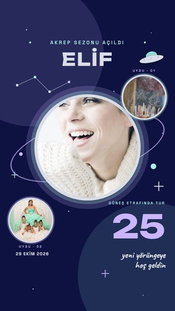 New Orbit – Birthday Instagram story templates