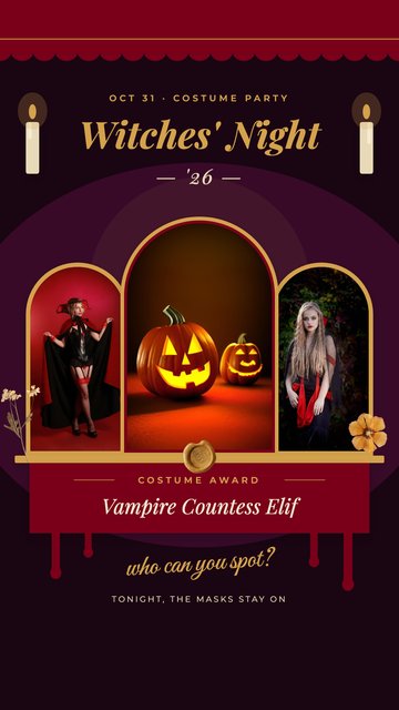Gothic Altar – Special Days Instagram story templates