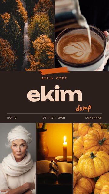 October Dump – Monthly Recap Instagram story templates