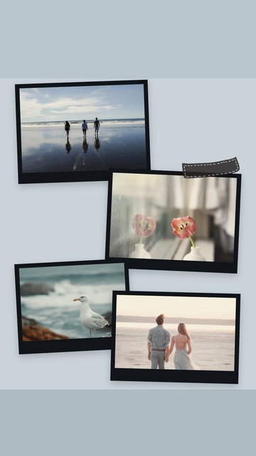 Windswept Frames – Photo Dump Instagram story templates