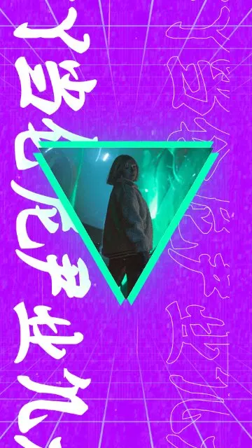 Neon Triangle
