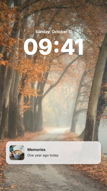 Lock Screen – Photo Dump Instagram story templates