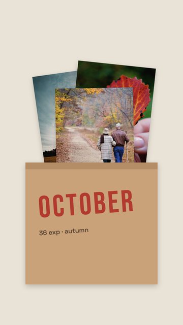 October Prints – Monthly Recap Instagram story templates