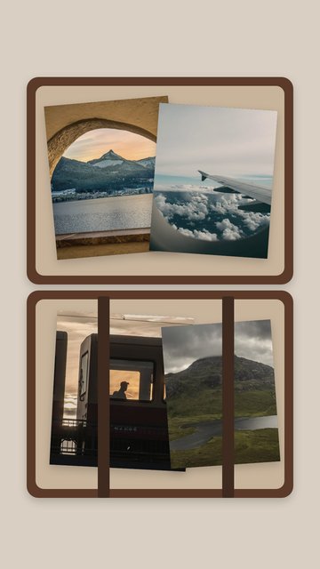 Open Suitcase – Travel Instagram story templates