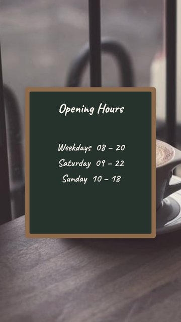 Chalkboard – Business Instagram story templates