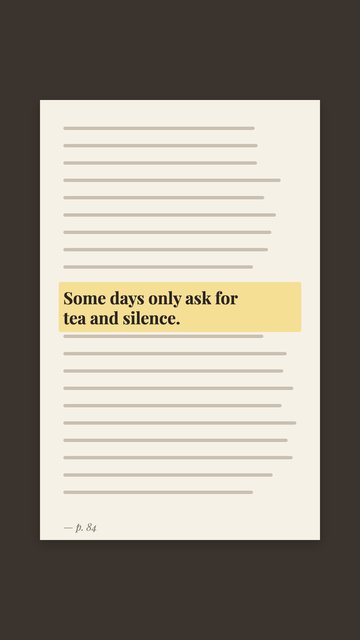 Underlined – Quotes Instagram story templates