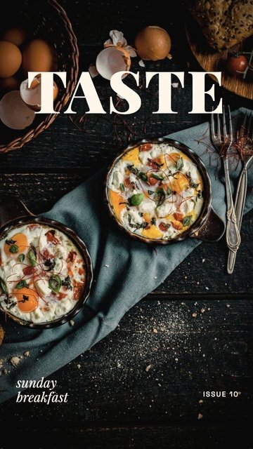 Food Magazine – Food Instagram story templates
