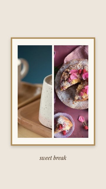 Sweet Break – Food Instagram story templates