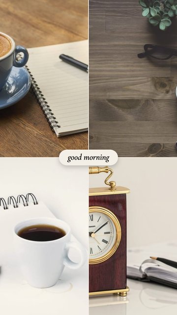 Good Morning – Modelos de minimalistas para stories do Instagram