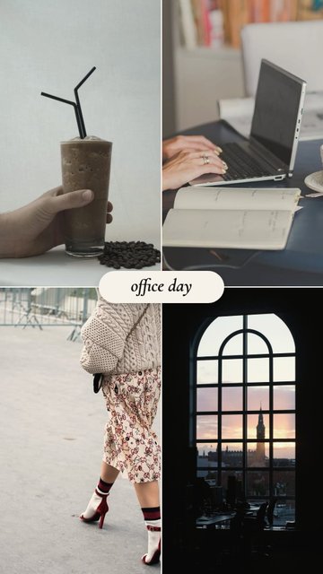Office Day – Photo Dump Instagram story templates