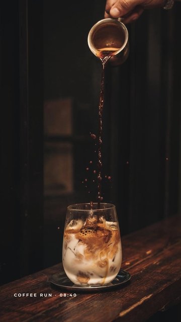 Coffee Run – Photo Dump Instagram story şablonları