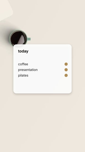 Today – Minimalistisch: Instagram-Story-Vorlagen