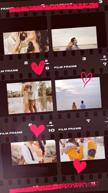 Aşk Filmi – Aşk Instagram story şablonları