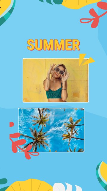 Summer Breeze – Seasons Instagram story templates