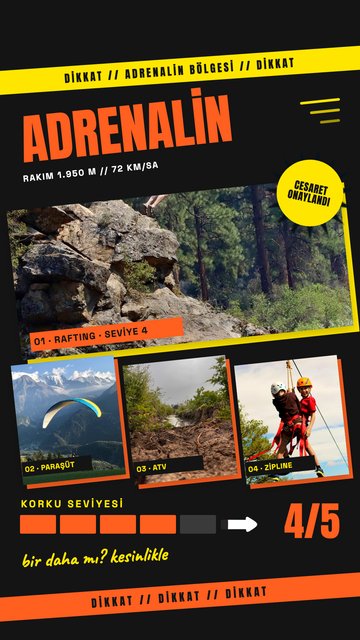 Adrenalin Bölgesi – Spor Instagram story şablonları