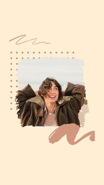 Fırça Darbesi – Minimal Instagram story şablonları