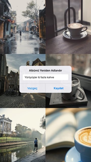 Albüm Adı – Photo Dump Instagram story şablonları