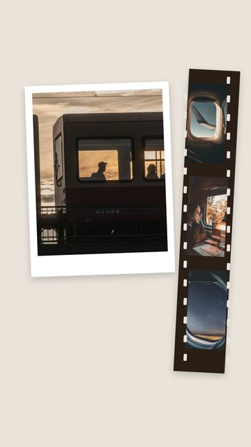 Baskı ve Negatif – Dergi & Film Instagram story şablonları