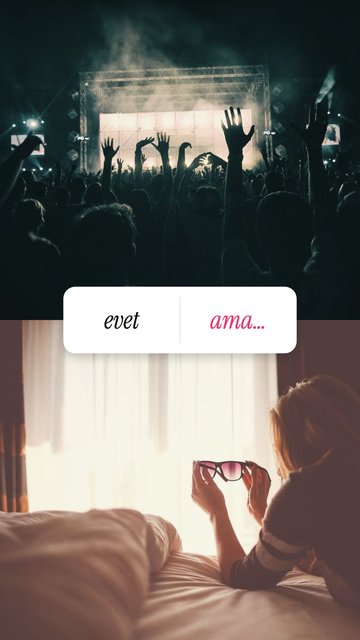 Yes… But · Konser – Eğlenceli Instagram story şablonları