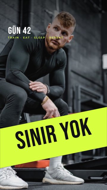 Limit Yok – Spor Instagram story şablonları